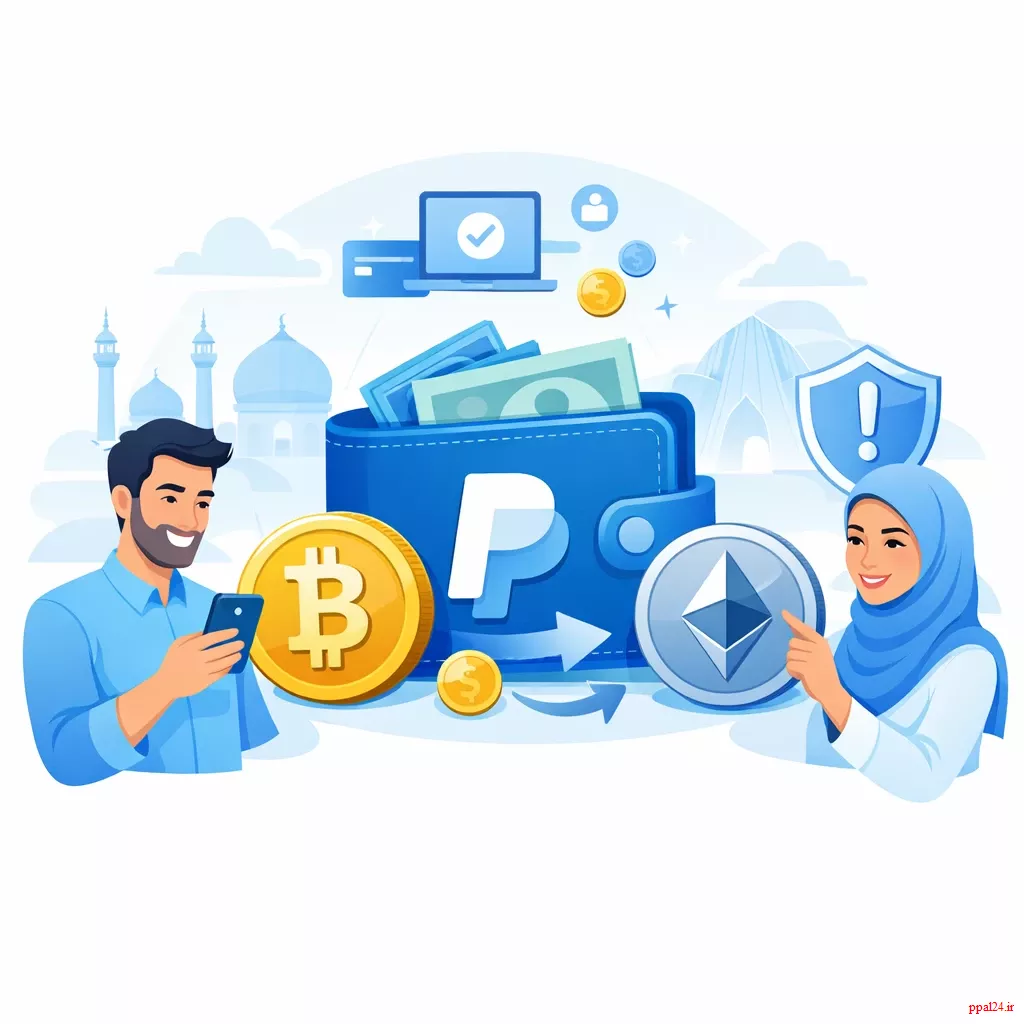خرید ارز دیجیتال با پی پال و محدودیت‌ها برای کاربران ایرانی