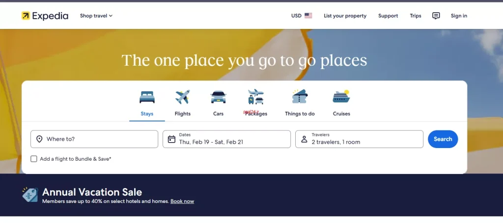 رزرو هتل با پی پال از طریق Expedia با پرداخت امن ppal24